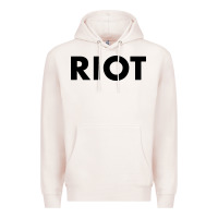 Pale Pink riot  always sunny in philadelphia funny Premium Hoodie - artisFamous
