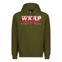 Army Green wkrp in cincinnati Premium Hoodie - artisFamous