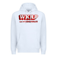 White wkrp in cincinnati Premium Hoodie - artisFamous