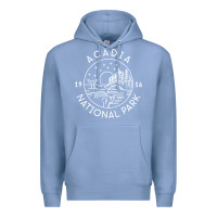 Colony Blue a.ca.di.a national park 1916 mai.ne bar harbor t sh Premium Hoodie - artisFamous