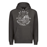 Smoke a.ca.di.a national park 1916 mai.ne bar harbor t sh Premium Hoodie - artisFamous