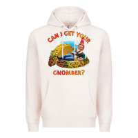Pale Pink taco gnome thinks you're cute Premium Hoodie - artisFamous