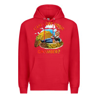 Red taco gnome thinks you're cute Premium Hoodie - artisFamous