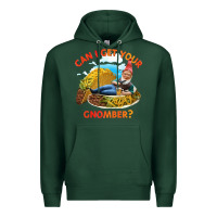 Sports Green taco gnome thinks you're cute Premium Hoodie - artisFamous