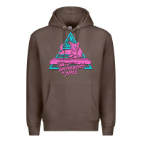 Coffee Cats on Synthesizers in Space Premium Hoodie - artisFamous