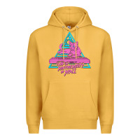 Mustard Cats on Synthesizers in Space Premium Hoodie - artisFamous