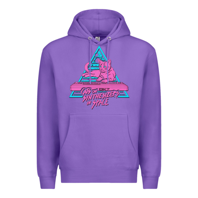 Cats On Synthesizers In Space Premium Hoodie by artisFamous | Teevron