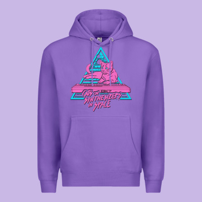 Cats On Synthesizers In Space Premium Hoodie Designed By Artisfamous