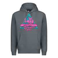 Rock Cats on Synthesizers in Space Premium Hoodie - artisFamous