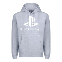 Heather Grey ps japanese t shirt Premium Hoodie - artisFamous