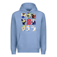 Colony Blue jojo adventure Premium Hoodie - artisFamous