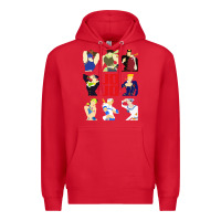 Red jojo adventure Premium Hoodie - artisFamous