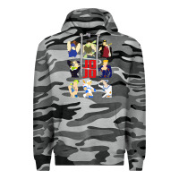 Slate Camo jojo adventure Premium Hoodie - artisFamous