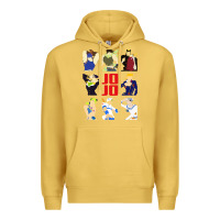 Antique Gold jojo adventure Premium Hoodie - artisFamous