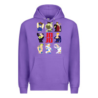 Purple jojo adventure Premium Hoodie - artisFamous