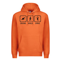 Carrot crawl walk spike volleyball Premium Hoodie - artisFamous