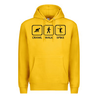 Lemon crawl walk spike volleyball Premium Hoodie - artisFamous
