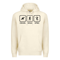 Sandshell crawl walk spike volleyball Premium Hoodie - artisFamous
