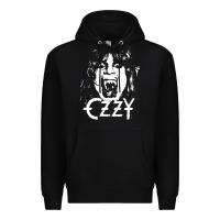 Black crazy train vintage rock Premium Hoodie - artisFamous