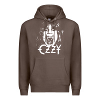 Coffee crazy train vintage rock Premium Hoodie - artisFamous
