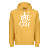 Mustard crazy train vintage rock Premium Hoodie - artisFamous