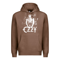 Chestnut crazy train vintage rock Premium Hoodie - artisFamous