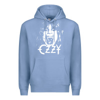 Colony Blue crazy train vintage rock Premium Hoodie - artisFamous