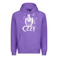 Purple crazy train vintage rock Premium Hoodie - artisFamous