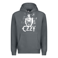 Rock crazy train vintage rock Premium Hoodie - artisFamous
