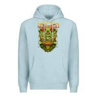Blue Mist mastodon Premium Hoodie - artisFamous