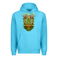 Ocean Blue mastodon Premium Hoodie - artisFamous