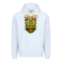 White mastodon Premium Hoodie - artisFamous