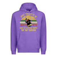 Purple happy gilmore comedy Premium Hoodie - artisFamous
