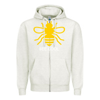 Oatmeal Heather Bee Cool Zipper Hoodie - Bettercallsaul