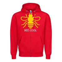 Red Bee Cool Zipper Hoodie - Bettercallsaul