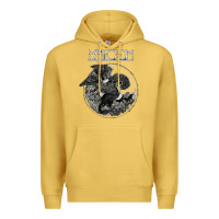 Antique Gold mastodon Premium Hoodie - artisFamous