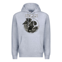Heather Grey mastodon Premium Hoodie - artisFamous