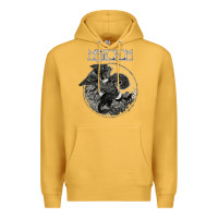 Mustard mastodon Premium Hoodie - artisFamous