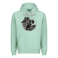 Seafoam mastodon Premium Hoodie - artisFamous