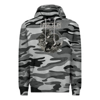 Slate Camo mastodon Premium Hoodie - artisFamous