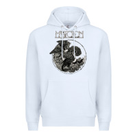 White mastodon Premium Hoodie - artisFamous