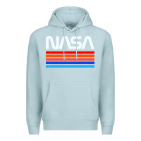 Blue Mist vintage retro nasa Premium Hoodie - artisFamous