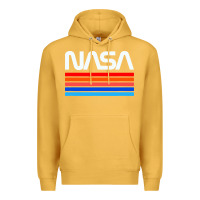 Mustard vintage retro nasa Premium Hoodie - artisFamous