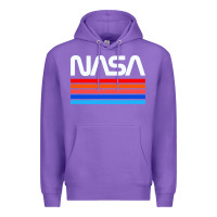 Purple vintage retro nasa Premium Hoodie - artisFamous