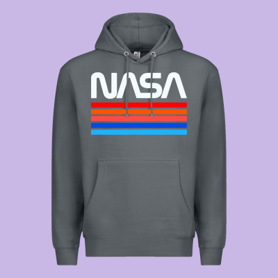 Vintage Retro Nasa Premium Hoodie Designed By Artisfamous