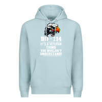 Blue Mist dd 214 Premium Hoodie - artisFamous