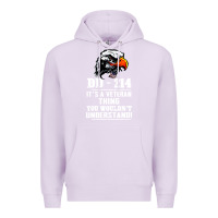 Lilac dd 214 Premium Hoodie - artisFamous