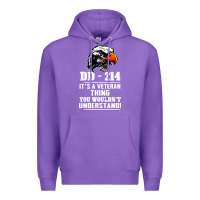 Purple dd 214 Premium Hoodie - artisFamous