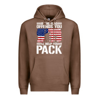 Chestnut if the flag offends you Premium Hoodie - artisFamous