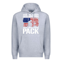 Heather Grey if the flag offends you Premium Hoodie - artisFamous